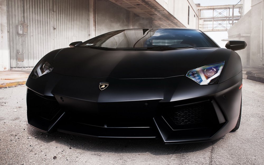 Lamborghini Aventador lp700 чёрный