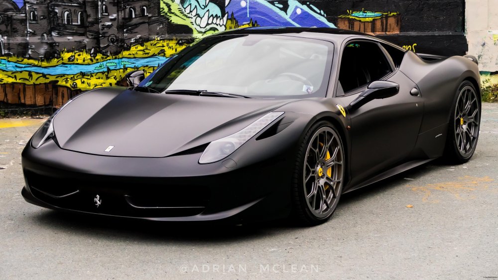 Ferrari 458 Italia Black