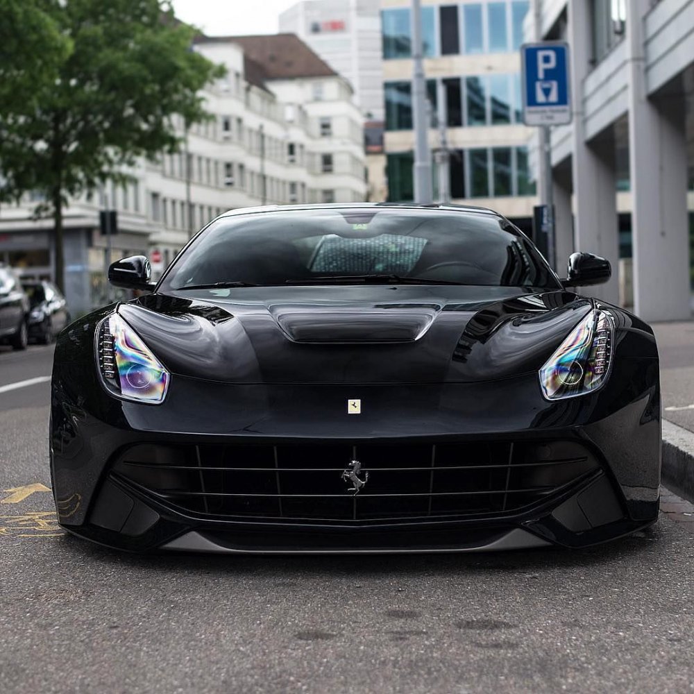 Ferrari 458 Italia Black Tuning