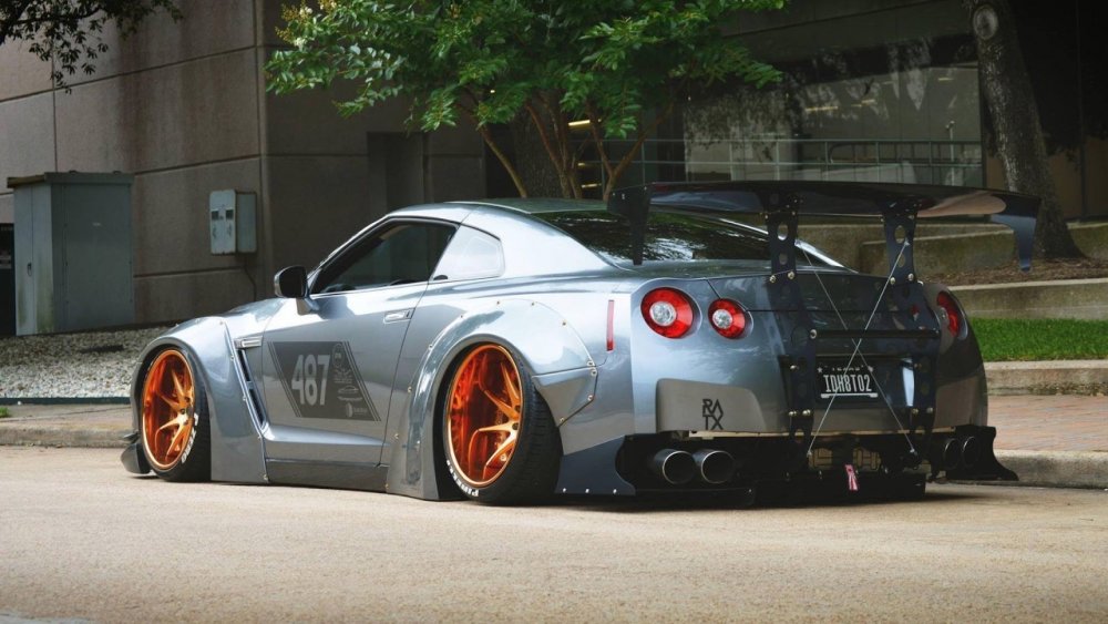 Nissan Skyline GTR r35 Liberty walk