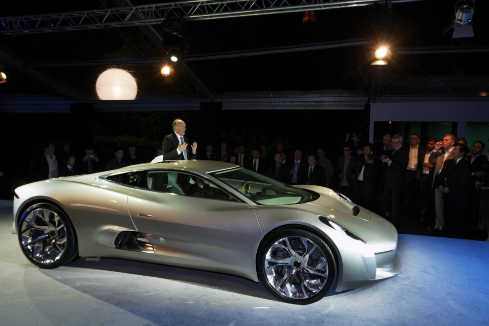 Jaguar c-x75 концепт