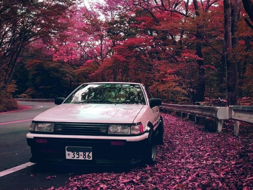 Toyota ae86 stance