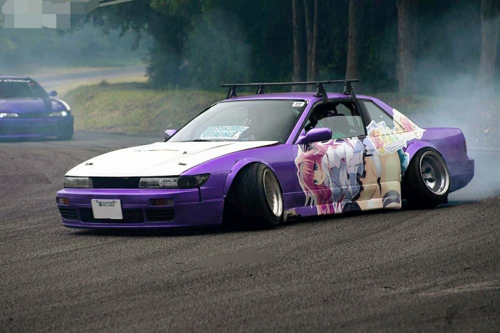 Nissan Silvia s13 Purple