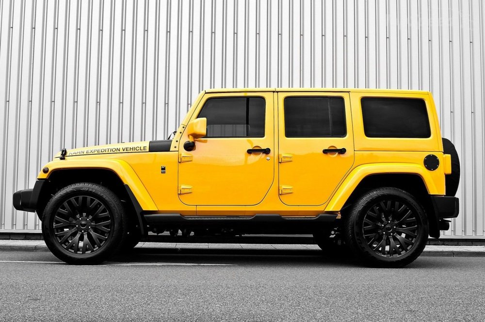 Jeep Wrangler Rubicon Yellow