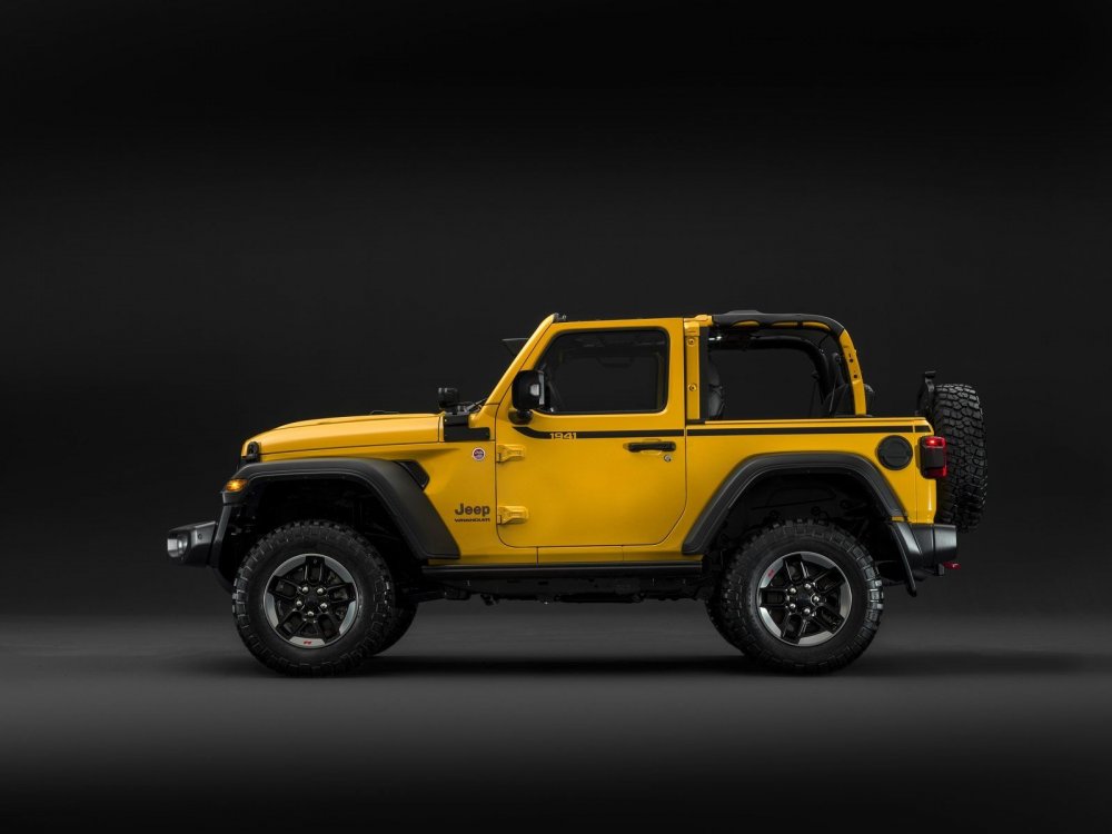 Jeep Wrangler Rubicon Yellow