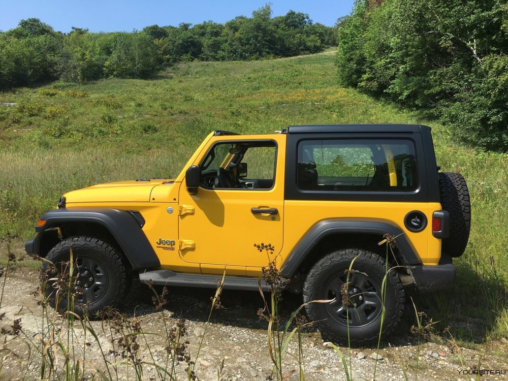 Jeep Wrangler Yellow