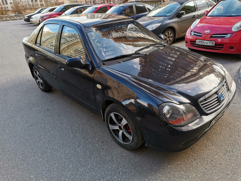 Geely ck1 синий