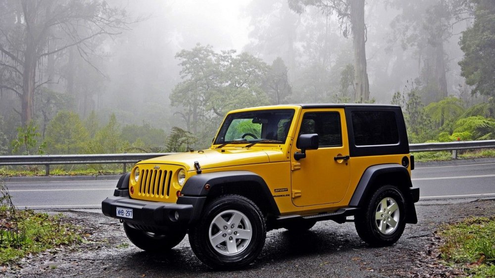 Jeep Wrangler Rubicon Yellow