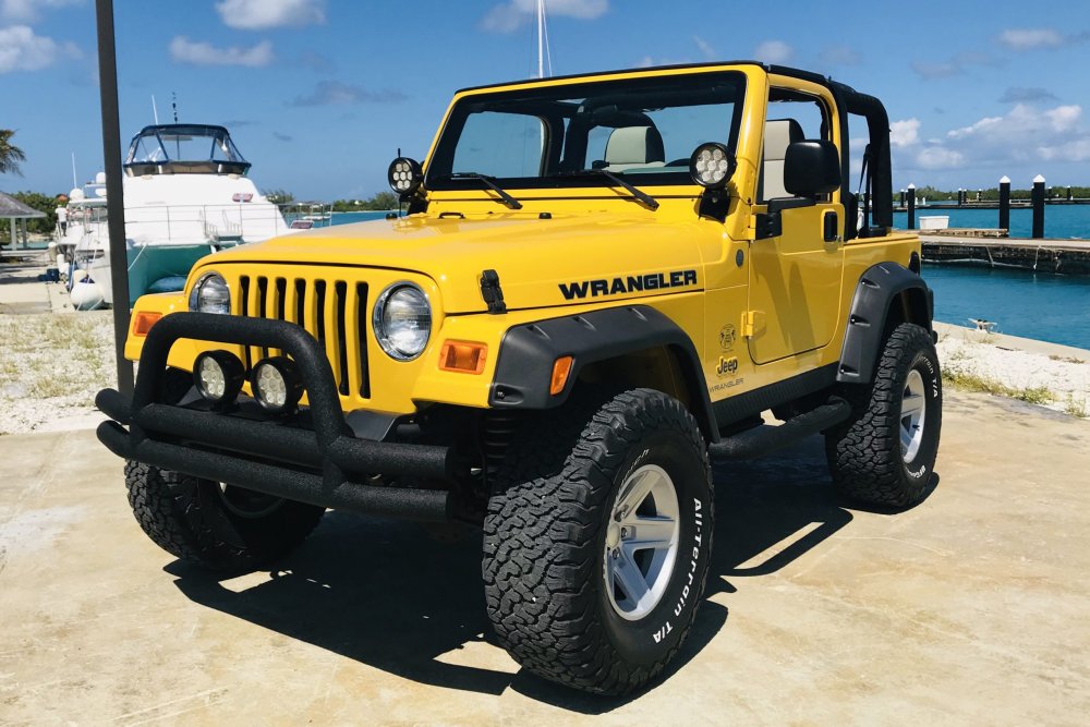 Jeep Wrangler Yellow