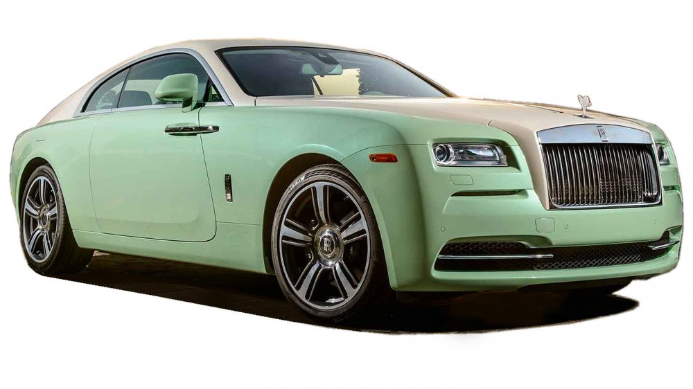 Rolls Royce Phantom изумрудный