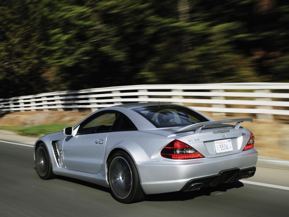 Mercedes sl65 Black Series