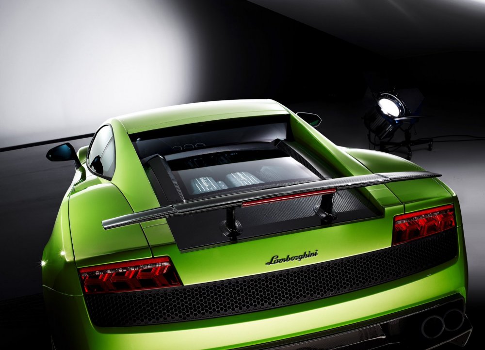 Lamborghini Gallardo lp570-4 Superleggera Green