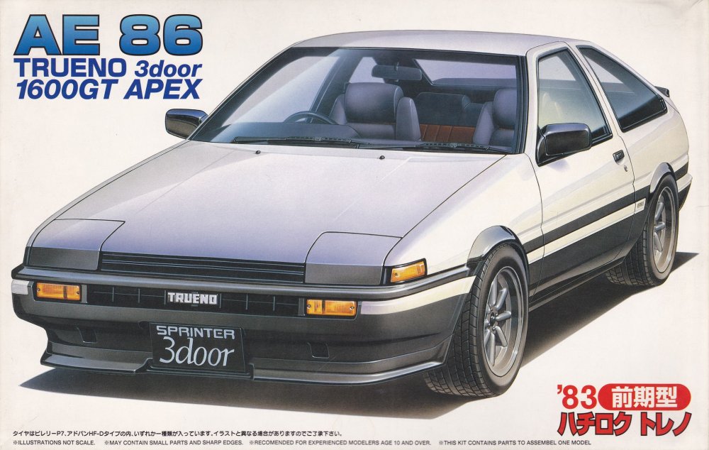 Toyota Apex Trueno ae86