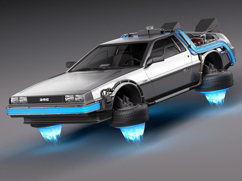 DELOREAN DMC-12 назад в будущее