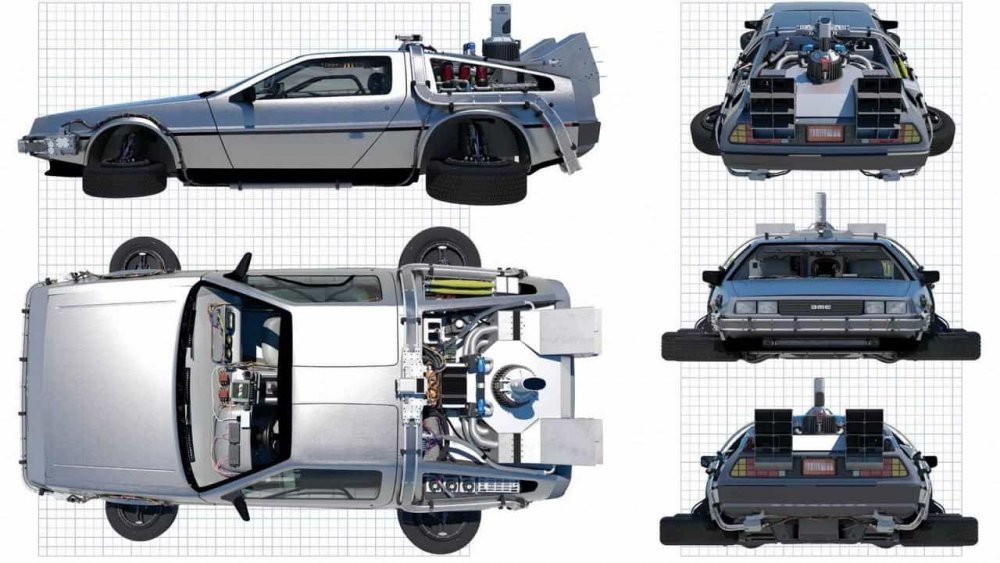 DELOREAN DMC-12 машина времени