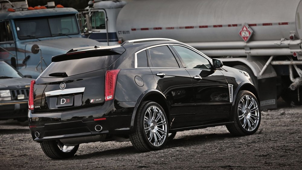 Cadillac SRX 2014 черный