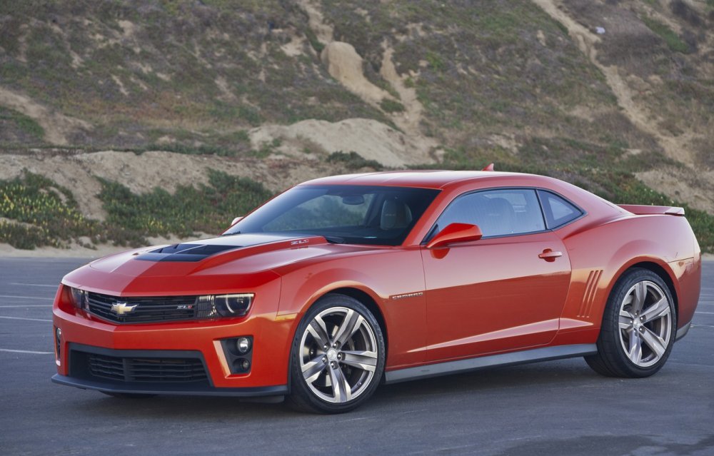 Chevrolet Camaro zl1 красный