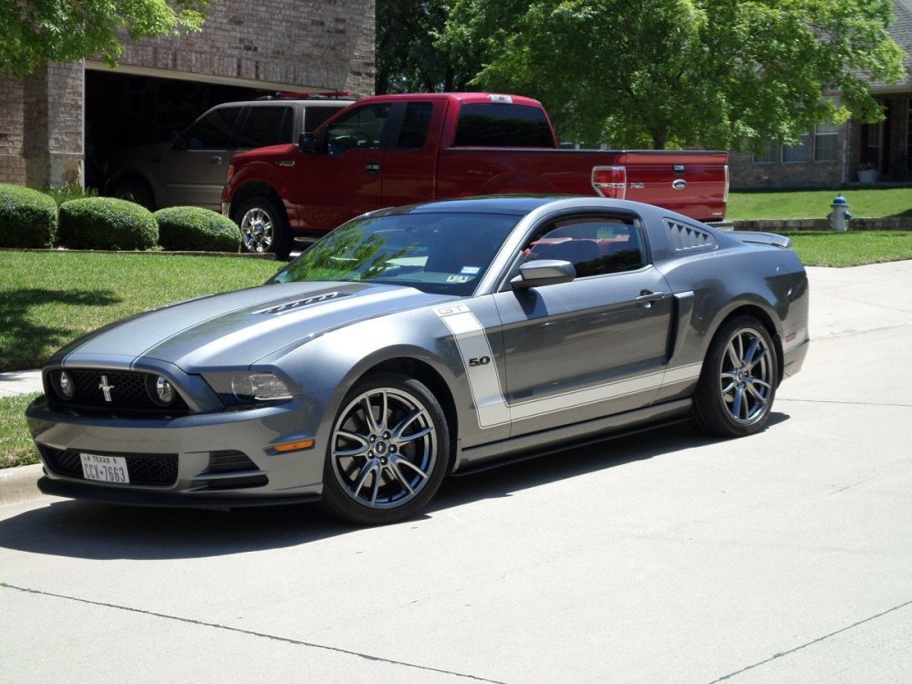 Ford Mustang gt Silver