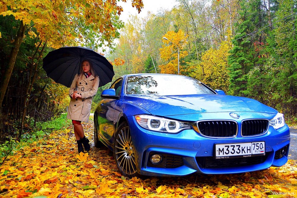 BMW осенью