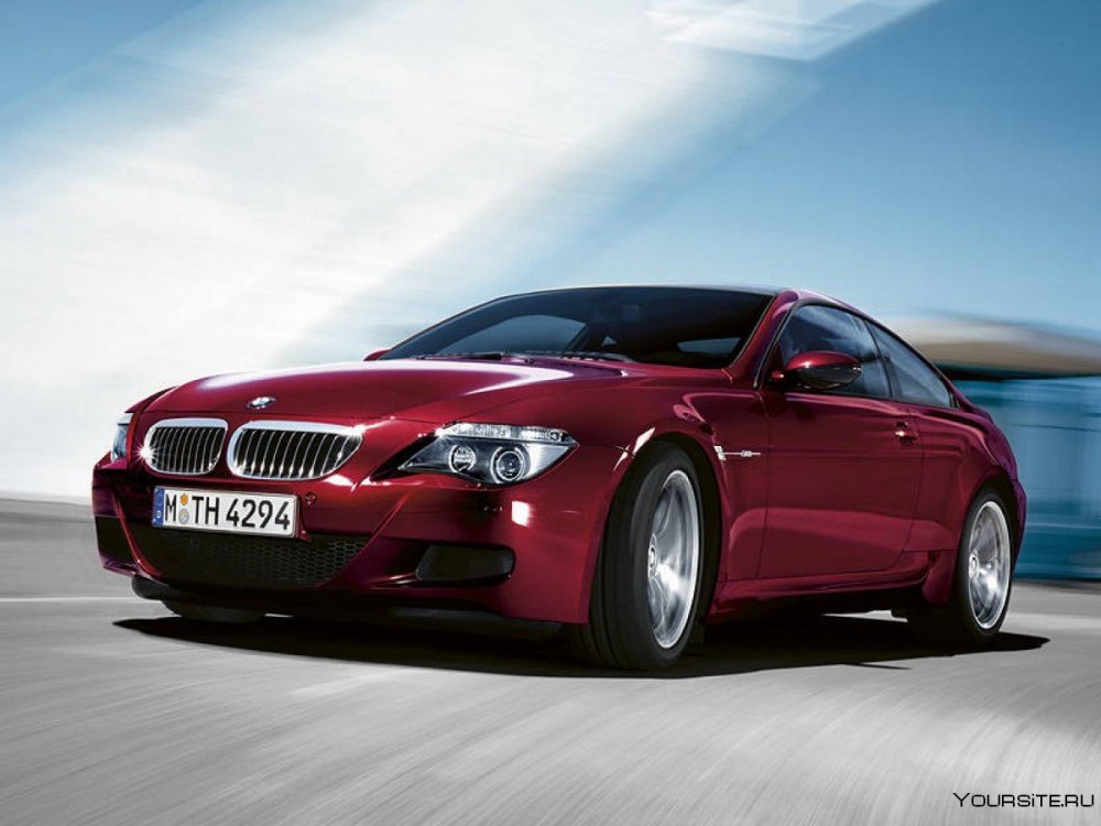 BMW m6 спереди