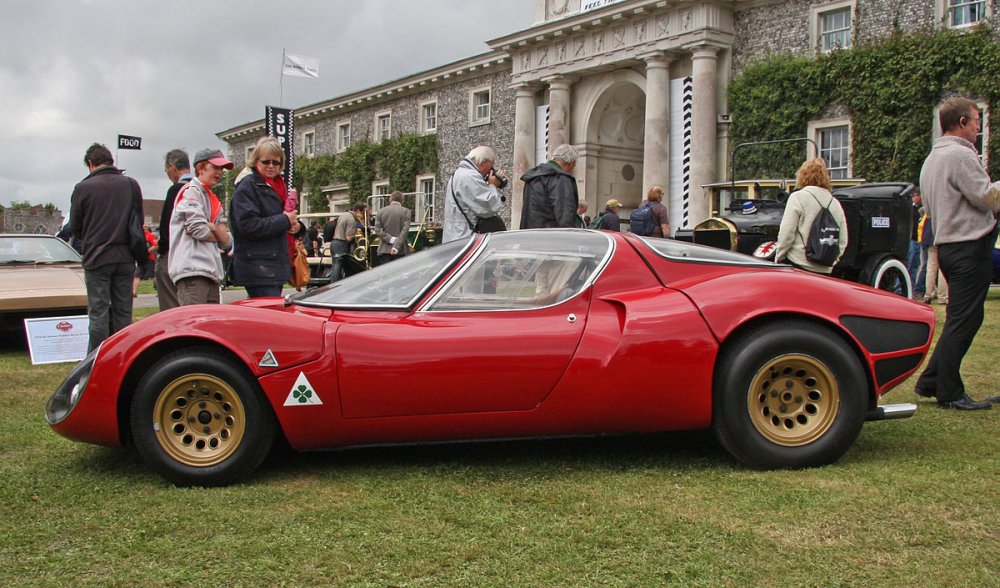 Alfa Romeo 33 Stradale двигатель