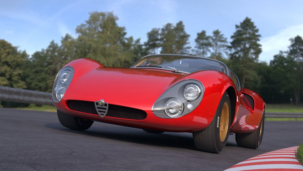 Alfa Romeo 33 Stradale Doors