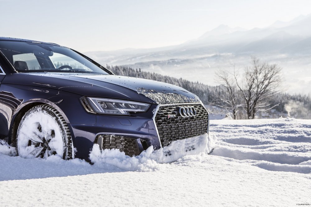 Audi rs6 Snow