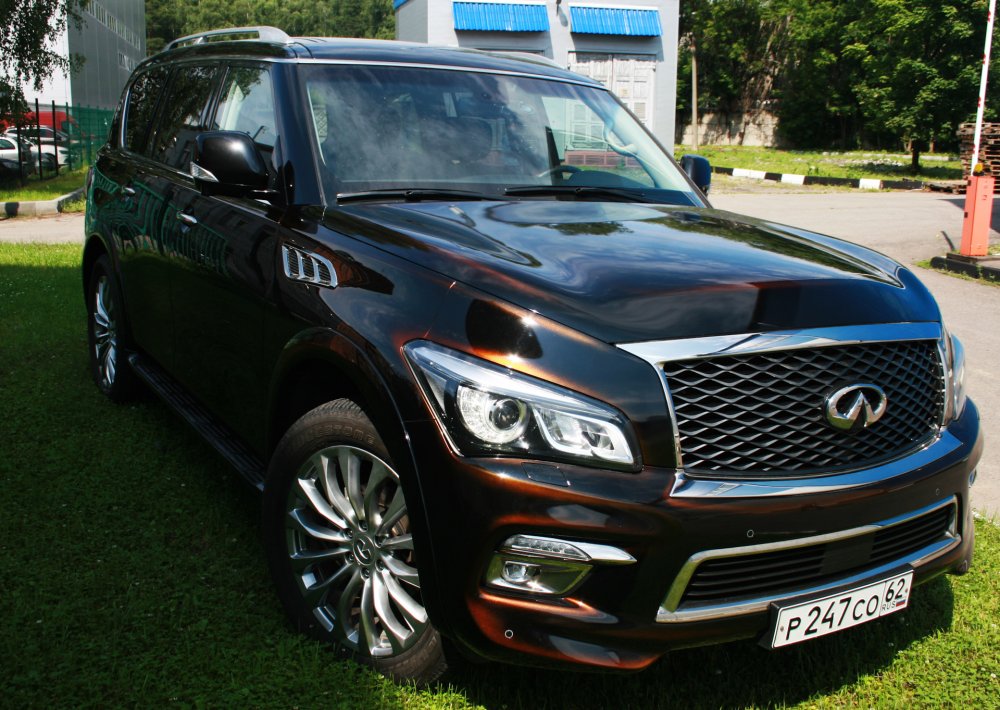 Инфинити qx80 Рестайлинг