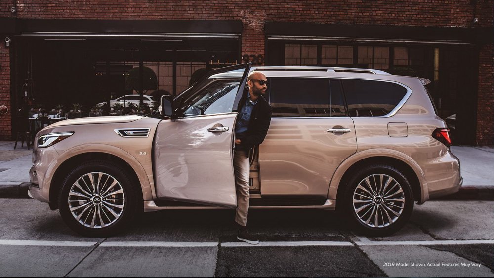 Infiniti qx80 2019 салон