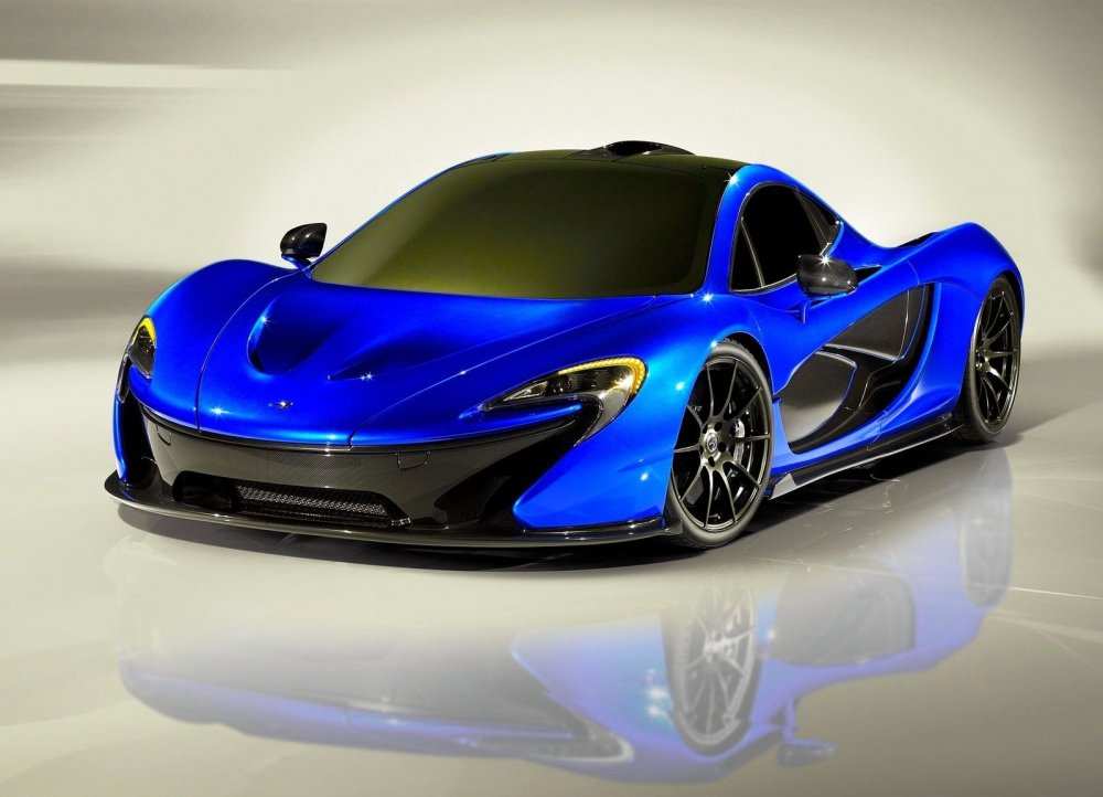 MCLAREN p1 синий