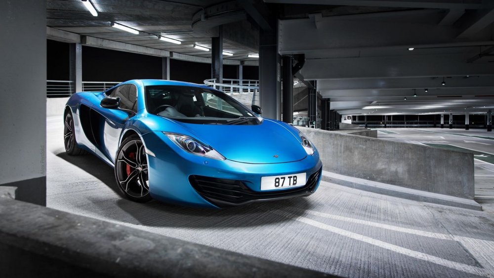 MCLAREN mp4-12c Blue