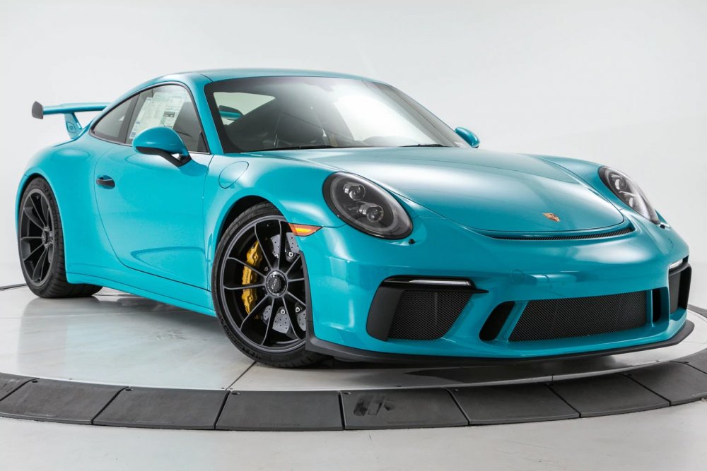 Порше 911 gt3 синий