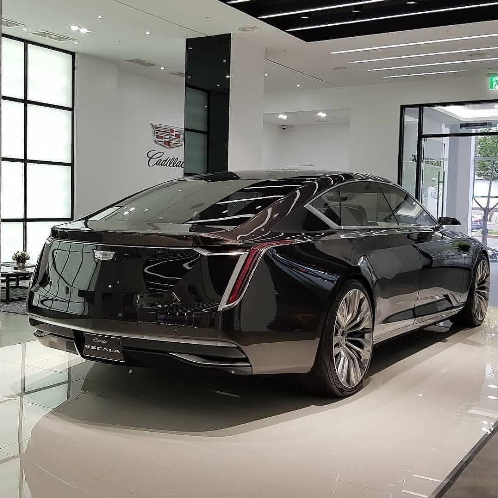 Cadillac escala Concept под капот
