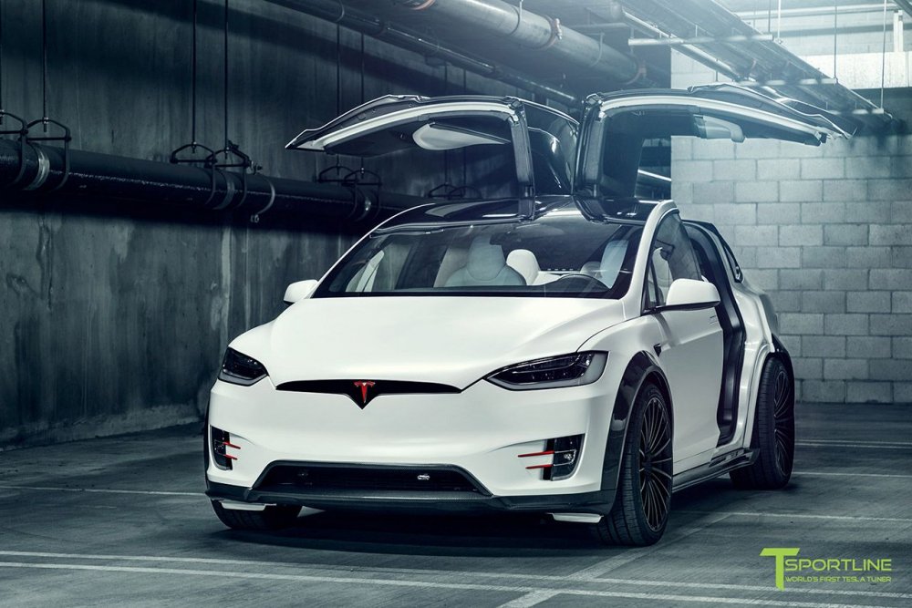 Tesla model x 4к