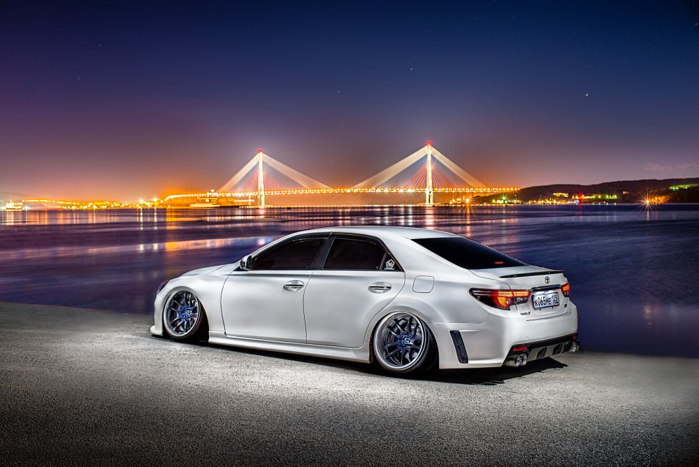 Toyota Mark x stance