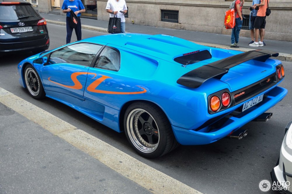 Lamborghini Diablo SV Black