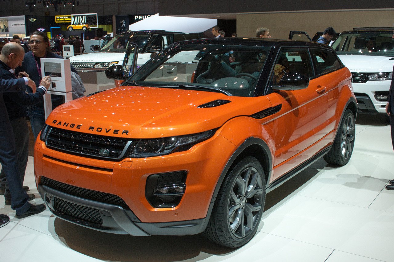 Range Rover Sport оранжевый