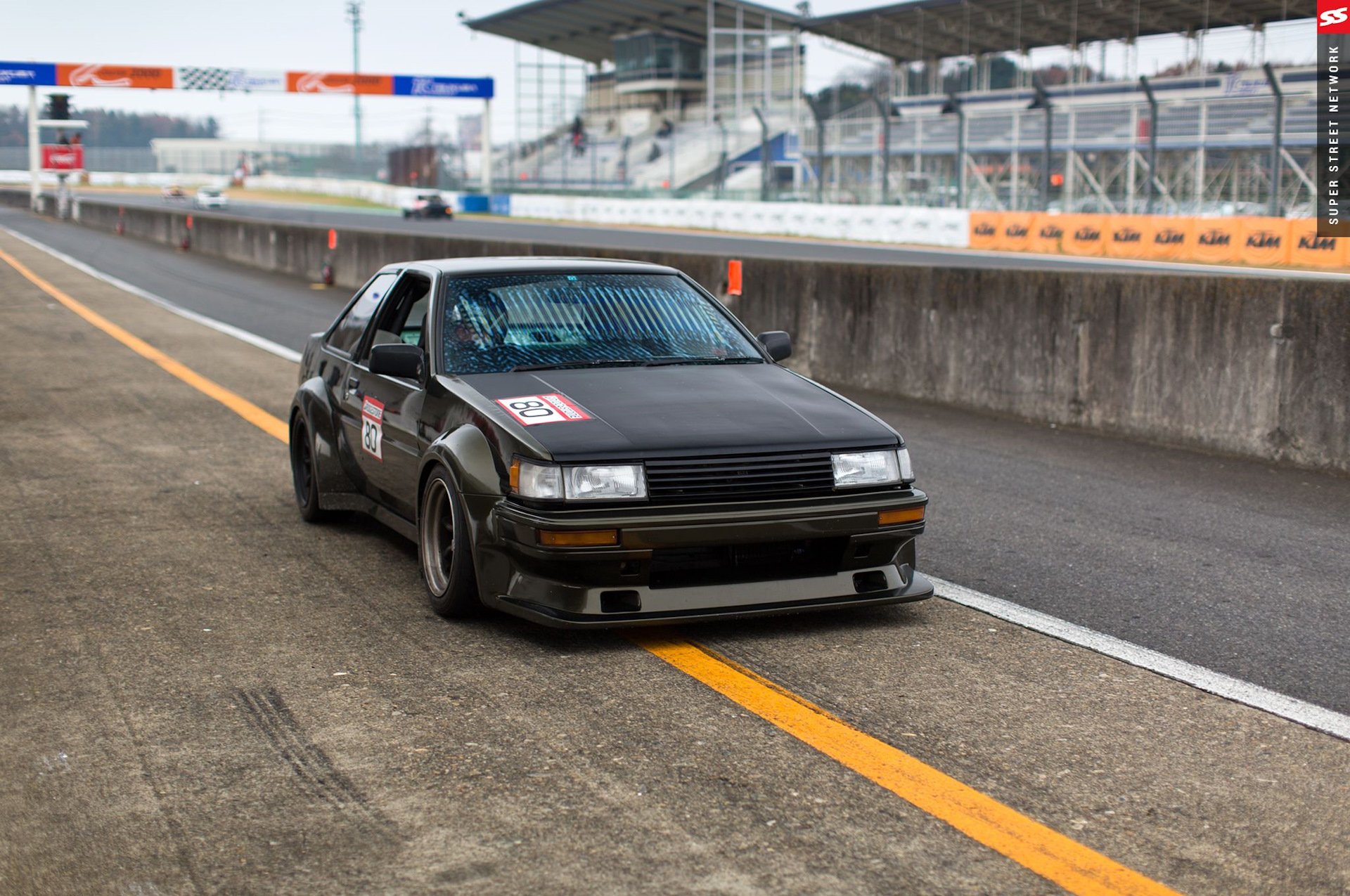 Toyota ae86 Black tuned