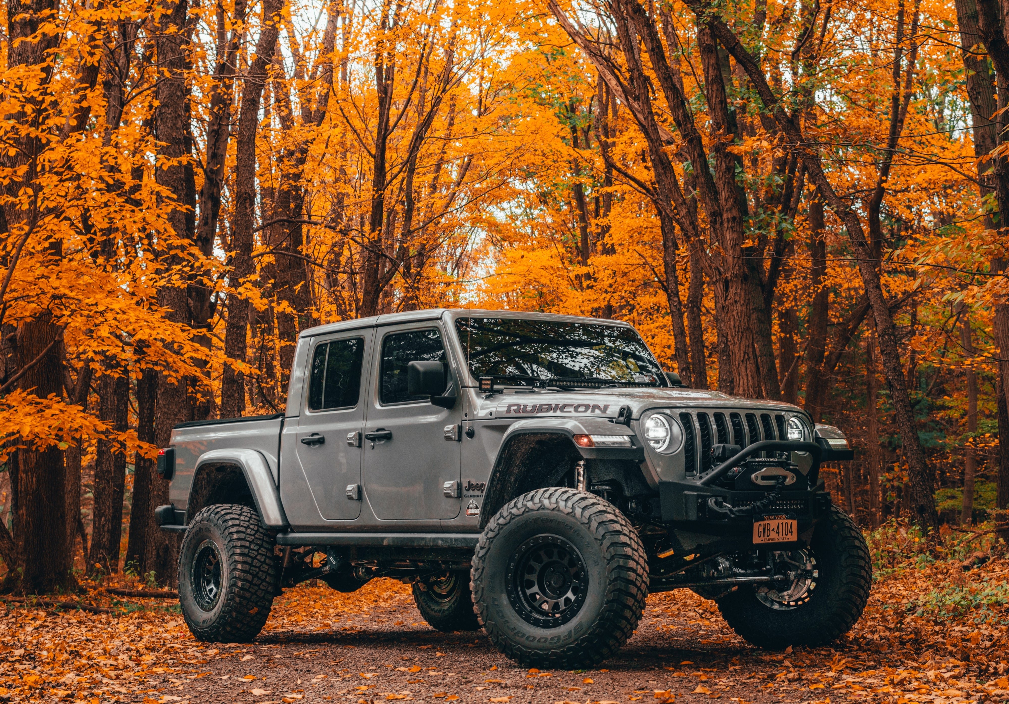 Jeep Gladiator Rubicon turn