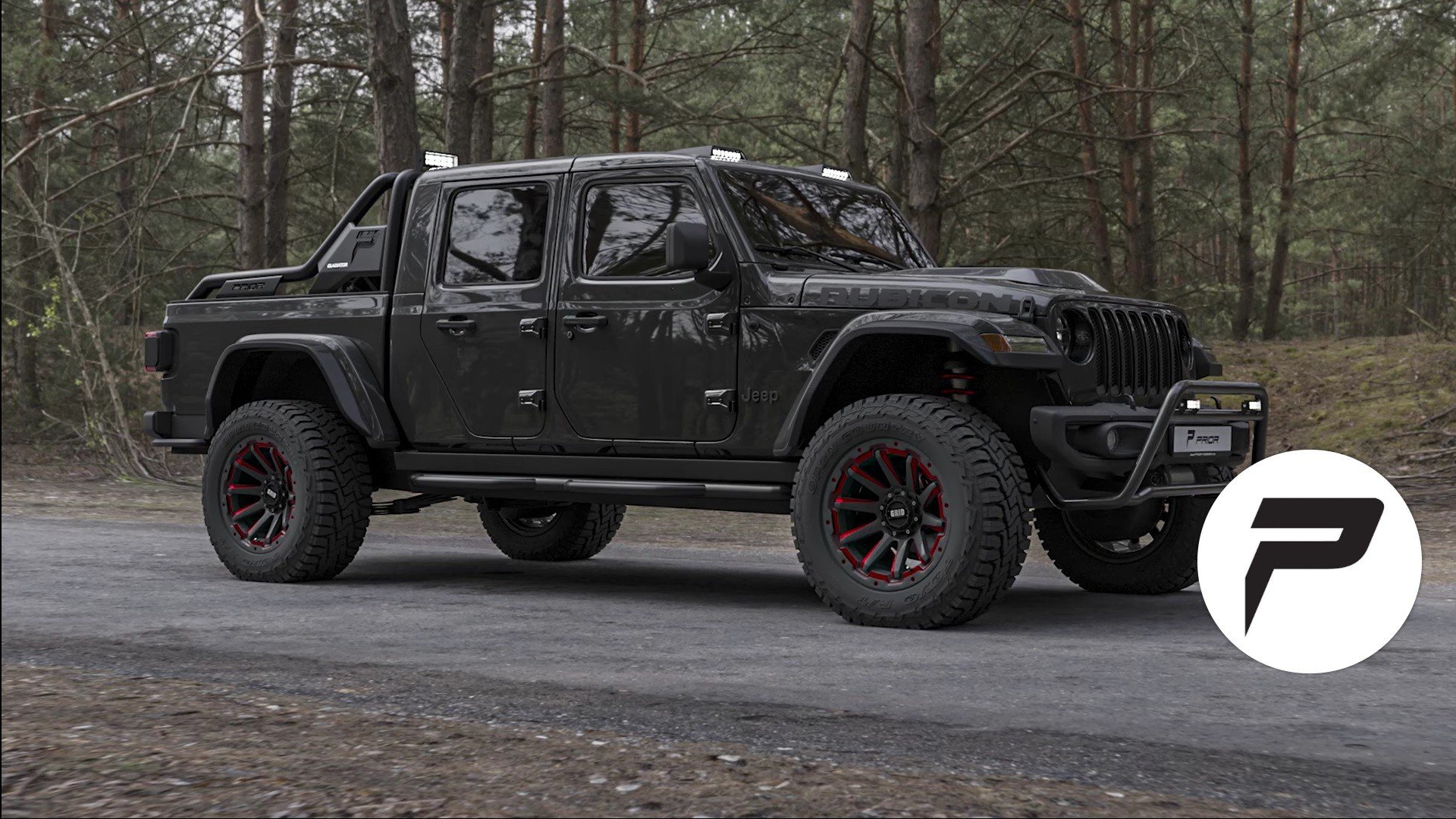 Jeep Wrangler Rubicon off Road Tuning