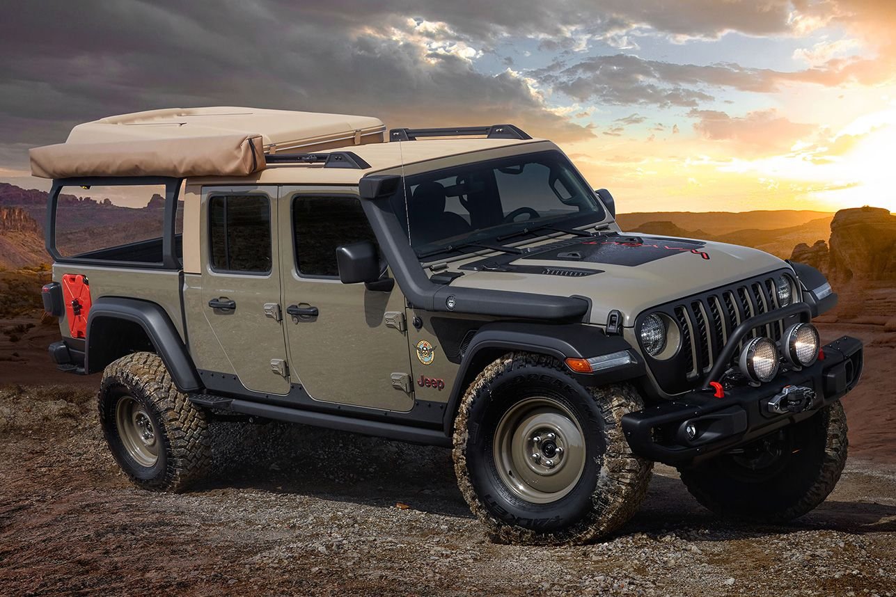 Jeep Gladiator без крыши