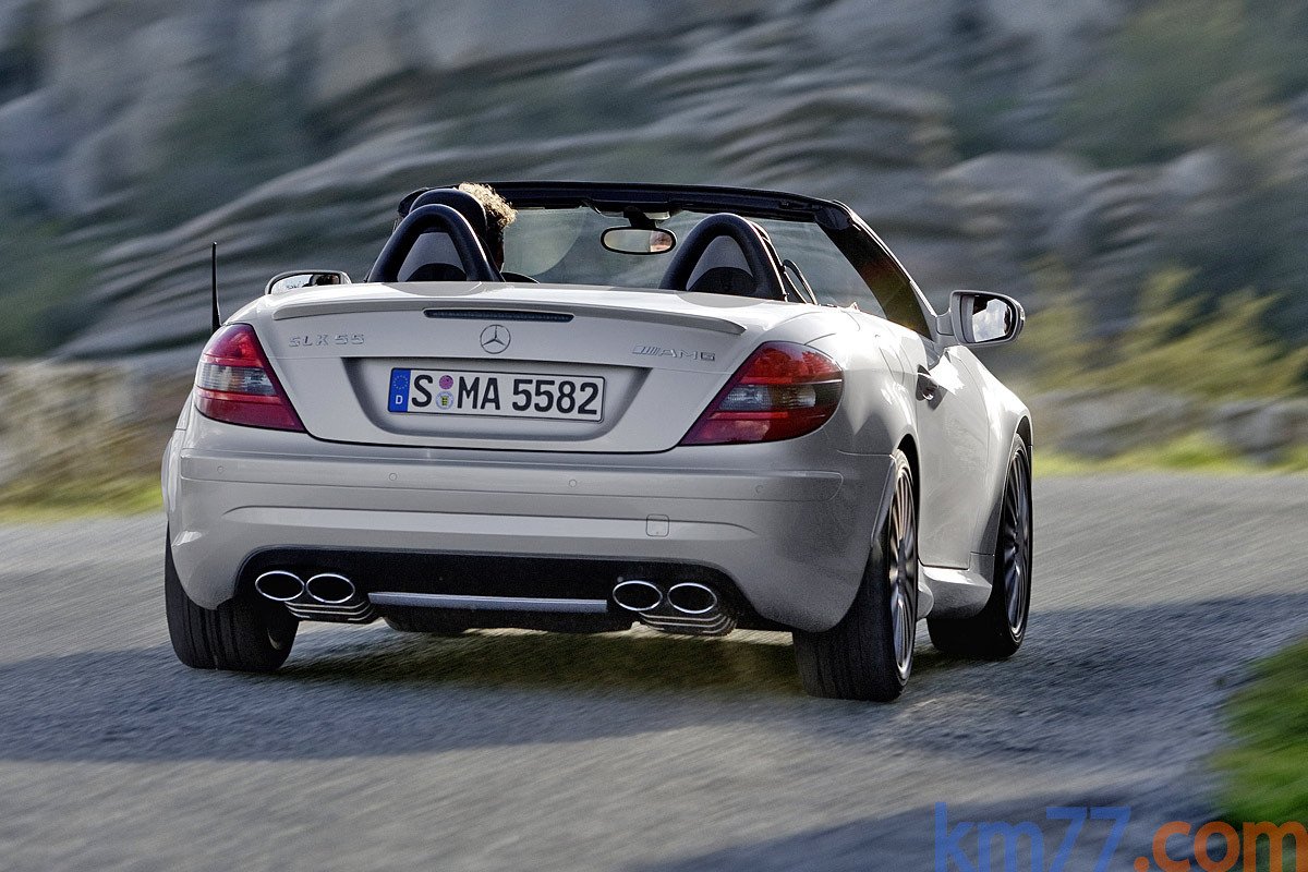 SLK 55 AMG двигатель