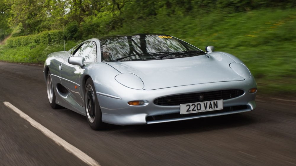 Abandoned Jaguar xj220