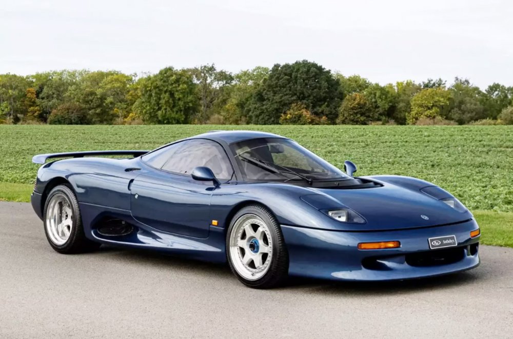 Jaguar xj220 шасси