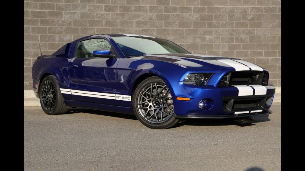 Ford Mustang Shelby gt500 Black