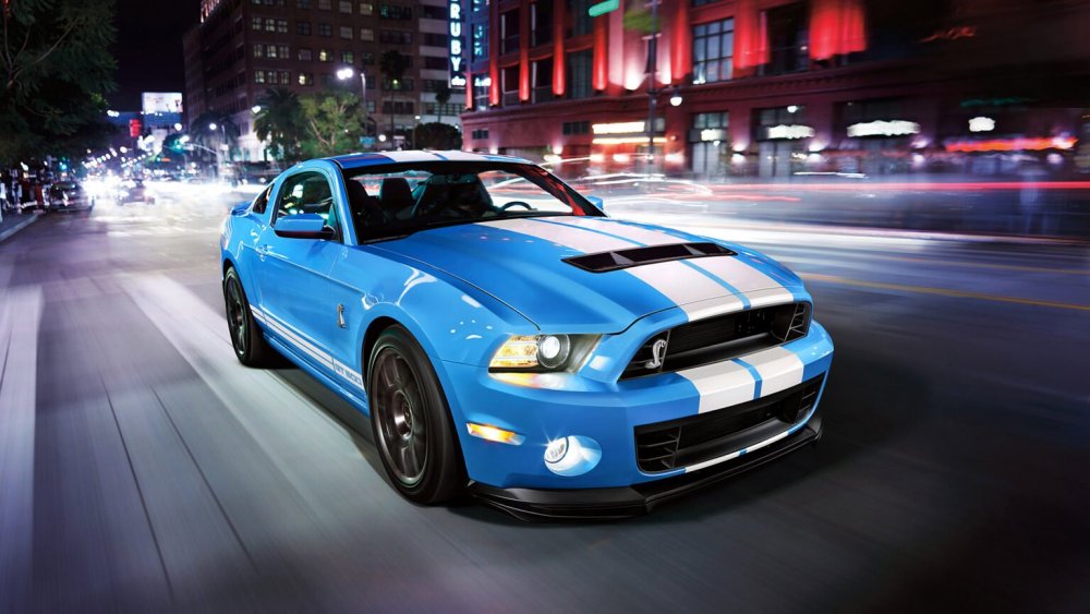 Ford Mustang Shelby gt350 2015 Blue