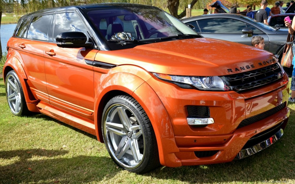 Range Rover Evoque 2021 Orange