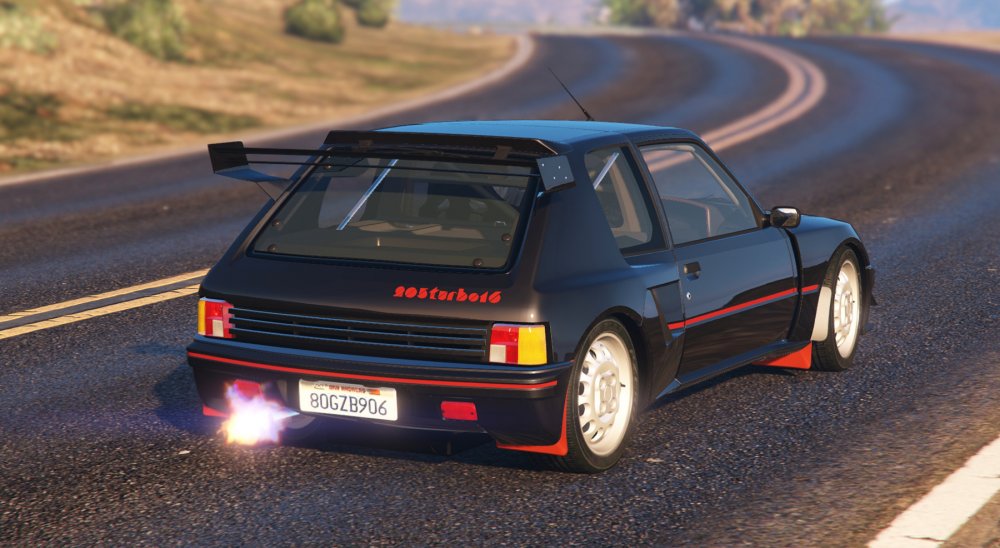 1984 Peugeot 205 Turbo 16 (Forza Edition available)