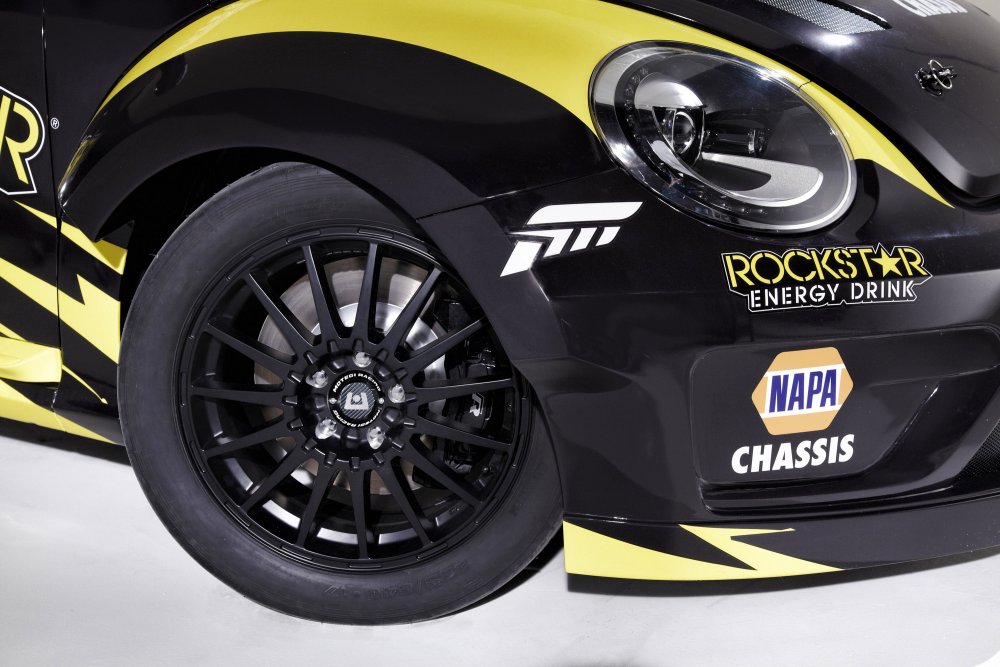 Volkswagen #34 volkswagen andretti rallycross beetle