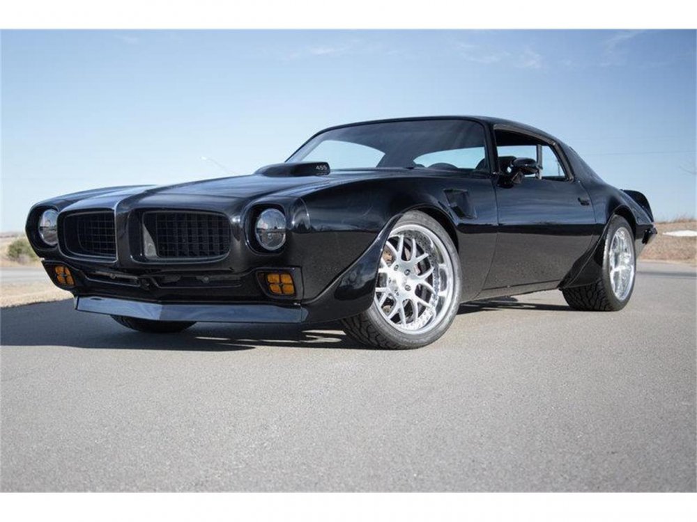 Pontiac Firebird Trans am 1973 Red line Style